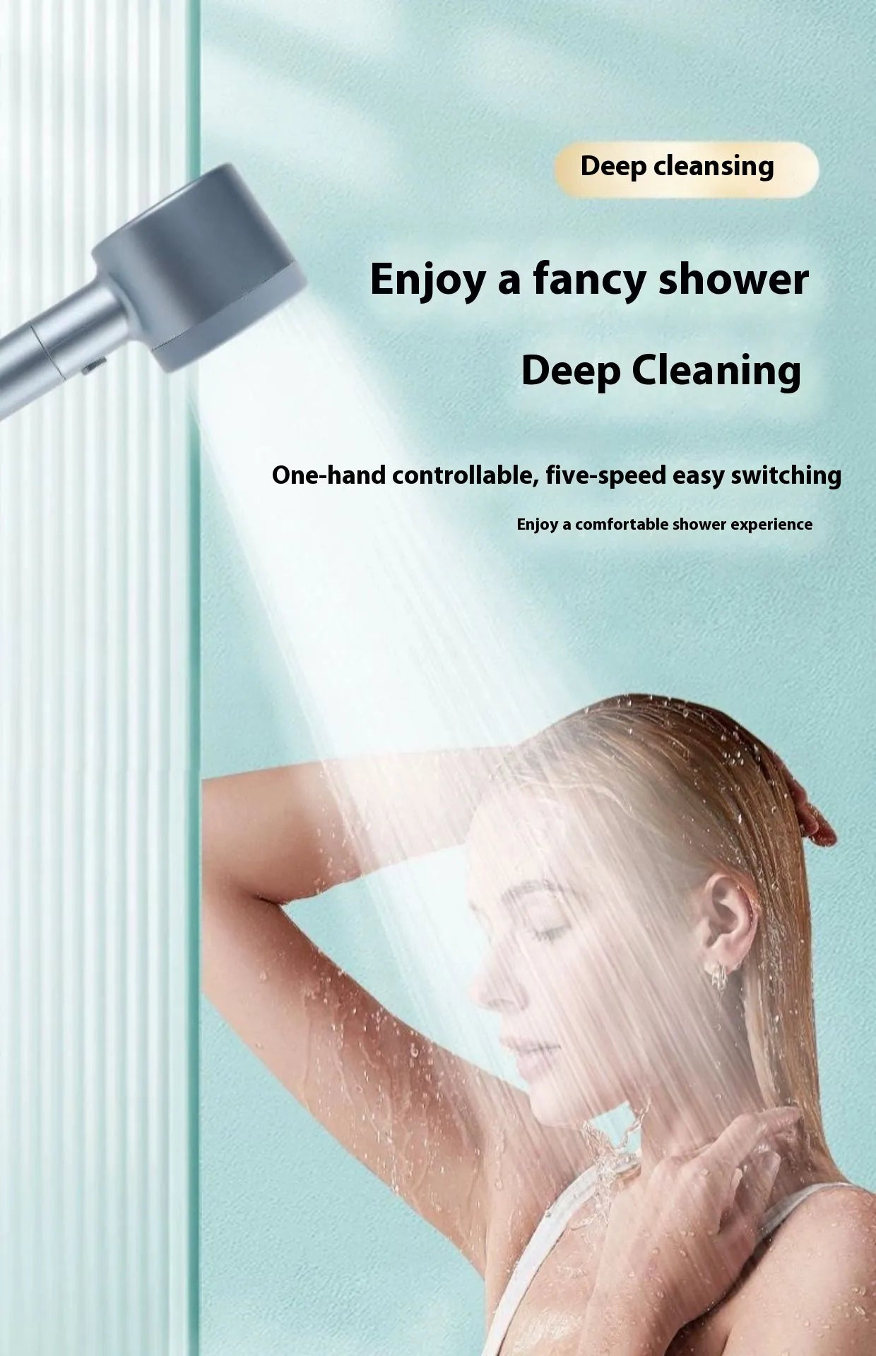 Filtered Cold Shower Head