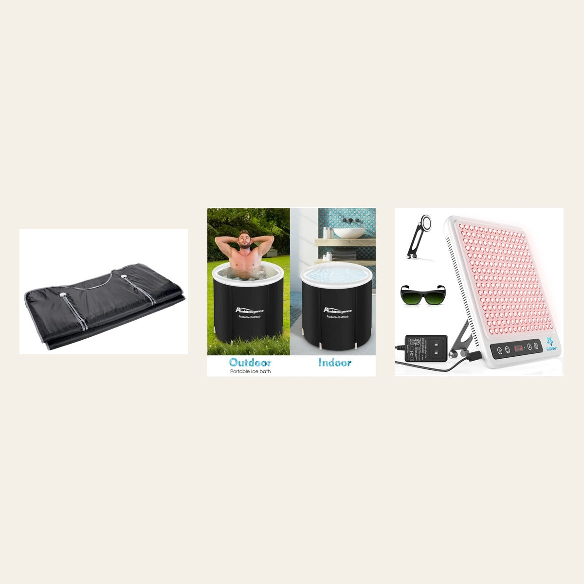 Recovery Stack Bundle — Sauna + Cold + Red Light